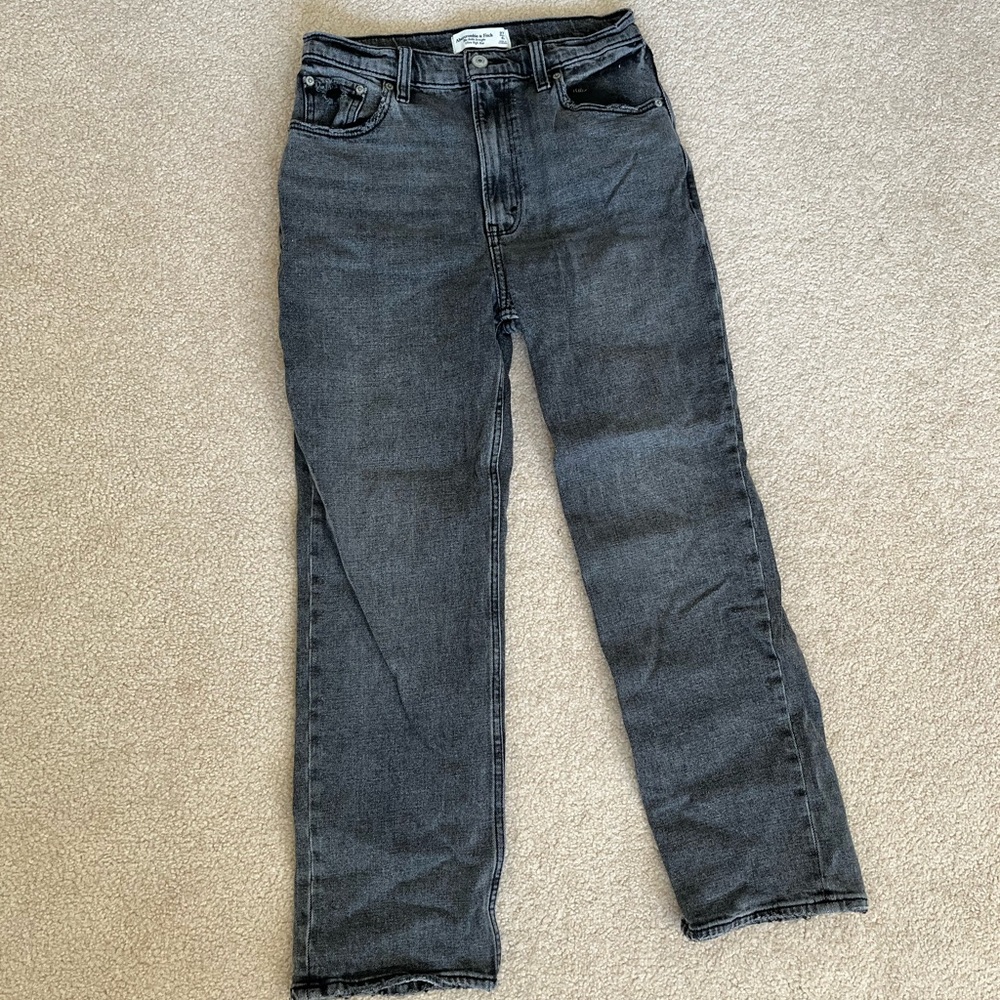 Abercrombie Black High Rise Jeans
